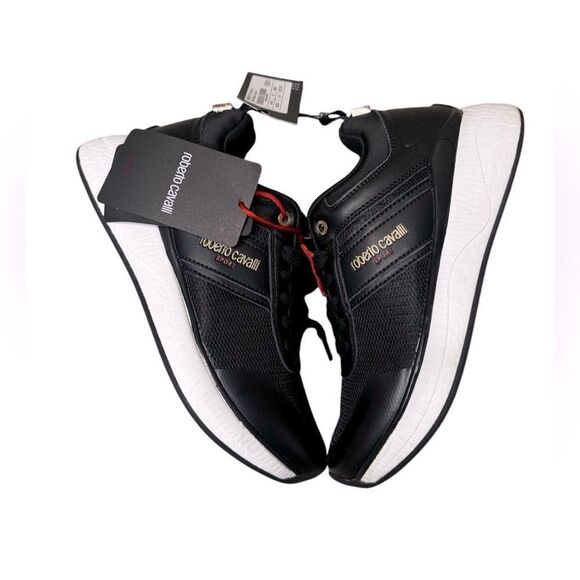 NWT Roberto Cavalli sport sneakers size 39/EU US/8.5 Women - Picture 1 of 10